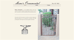 Desktop Screenshot of memosornamental.com